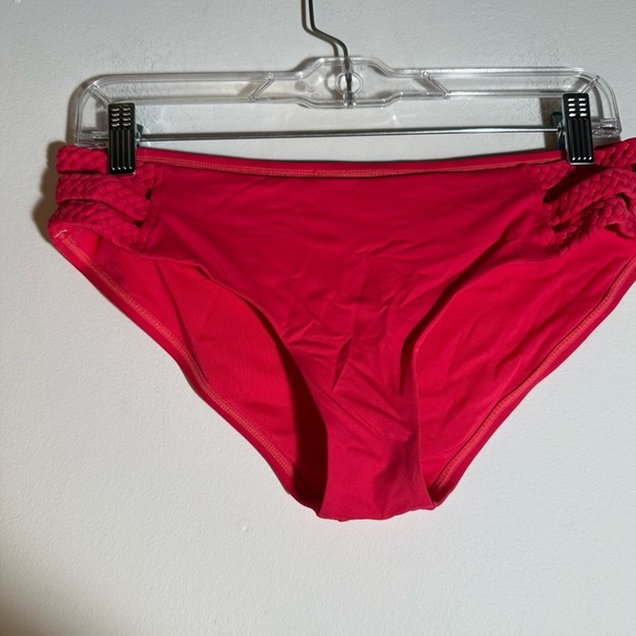 Vibrant Red Bikini Bottoms - Picture 2 of 4